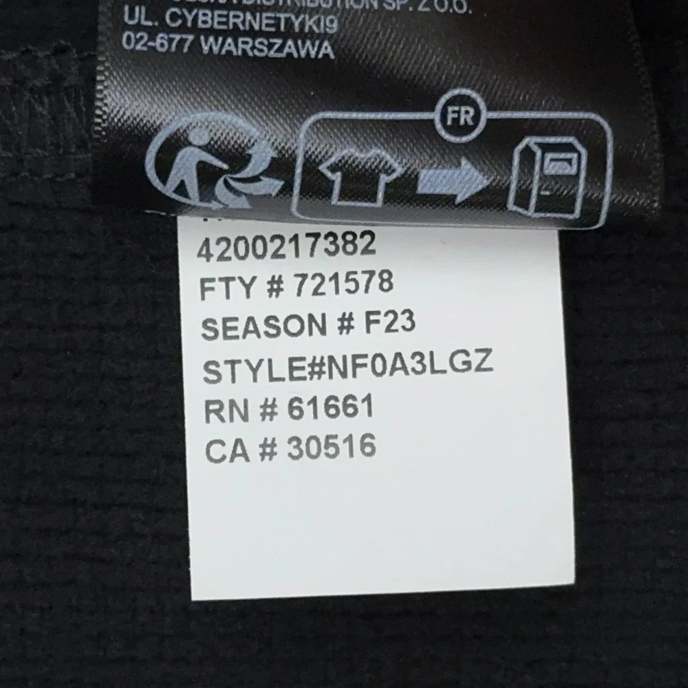 NEW The North Face Ridgewall Softshell Vest Mens XL Black DWR Zip‎ Verkada Logo